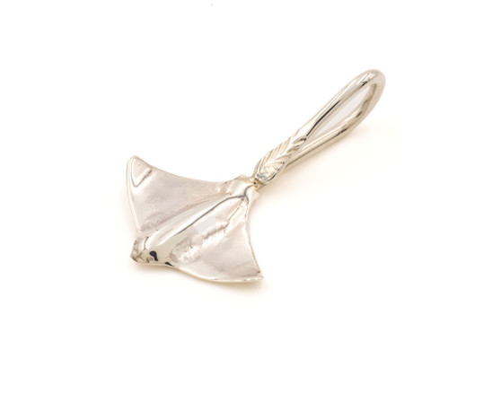 Stingray Pendant, Silver Stingray Pendant, Silver