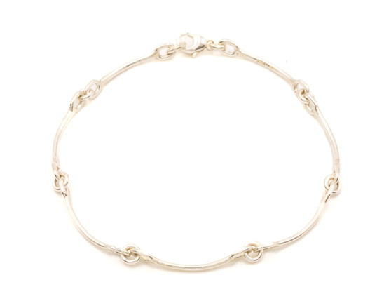 Barlink Necklace, Silver