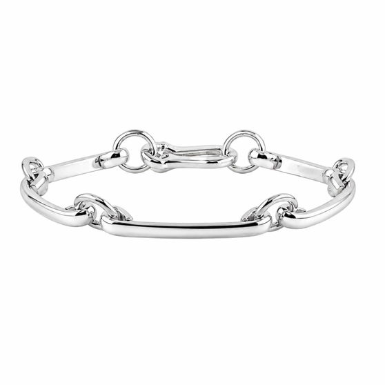 Chain Bracelet, 4MM, Silver