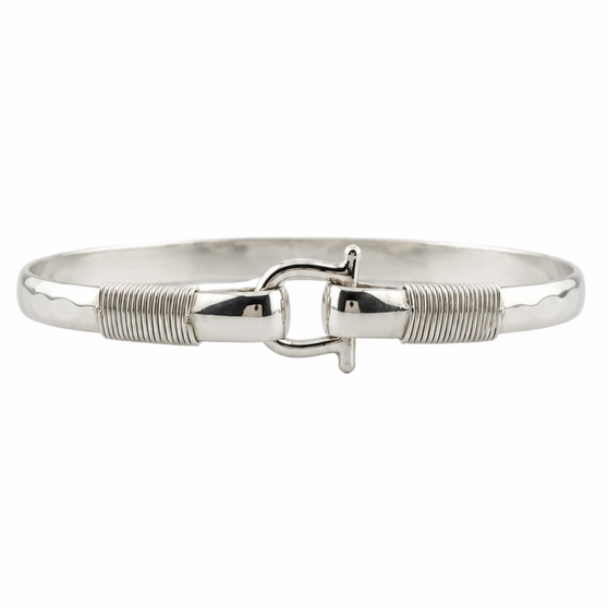 Shackle Bracelet, Silver, 6mm