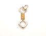 Balance Pendant, Silver & 14K Gold 