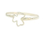 Shamrock Bracelet,Silver, 5mm