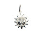 Papa Sun Pendant, Silver