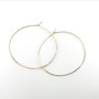 Light Hoops, 14K XXL