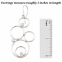 Bubble Bliss Earring, Silver/ Silver & 14K Gold 