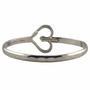 Heart with 14K Ball Catch, Silver, 5mm 