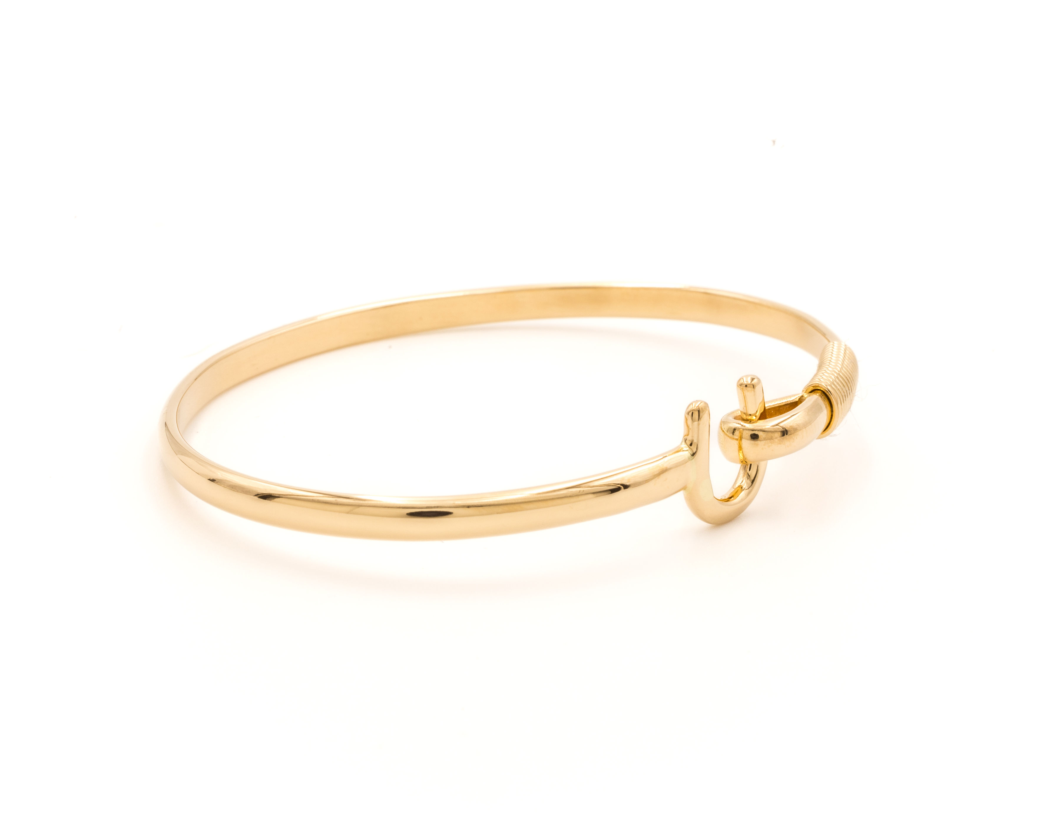 St. Croix Hook Bracelet, 14K, 3mm - Sonya Ltd