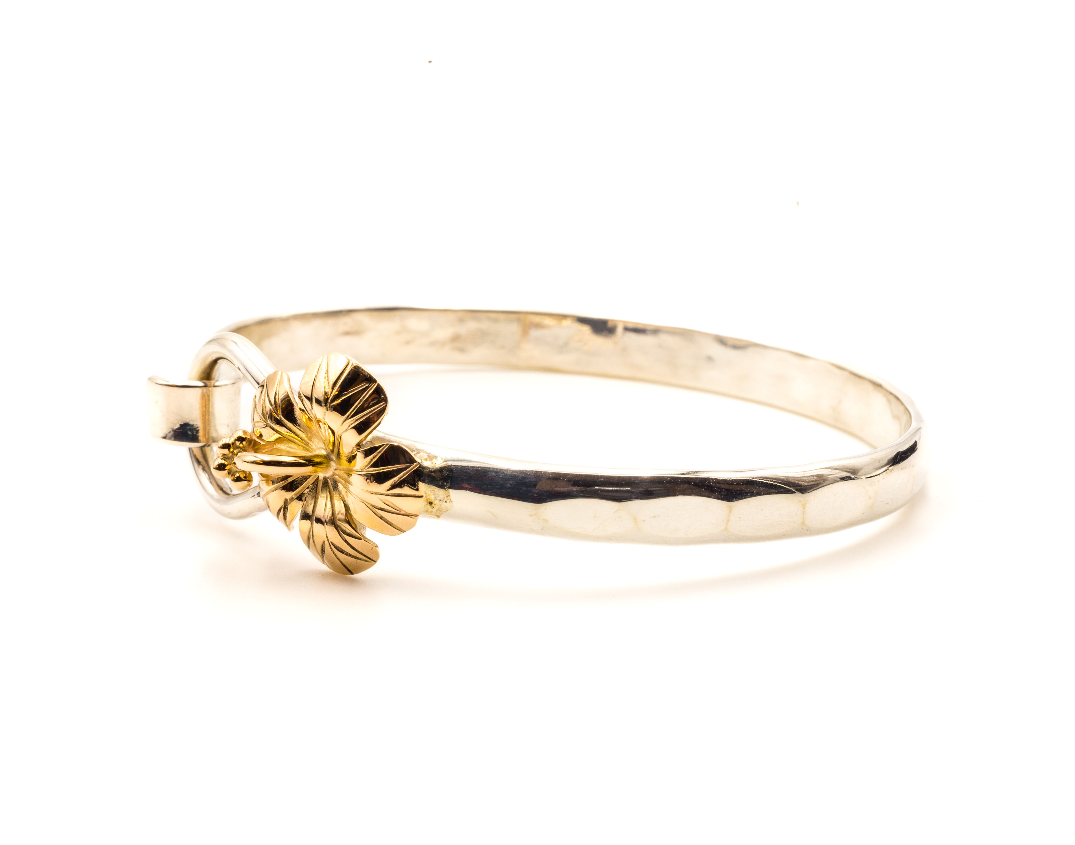 14K GOLD DIAMOND SMALL BELLA FLOWER BRACELET – Jen K Online
