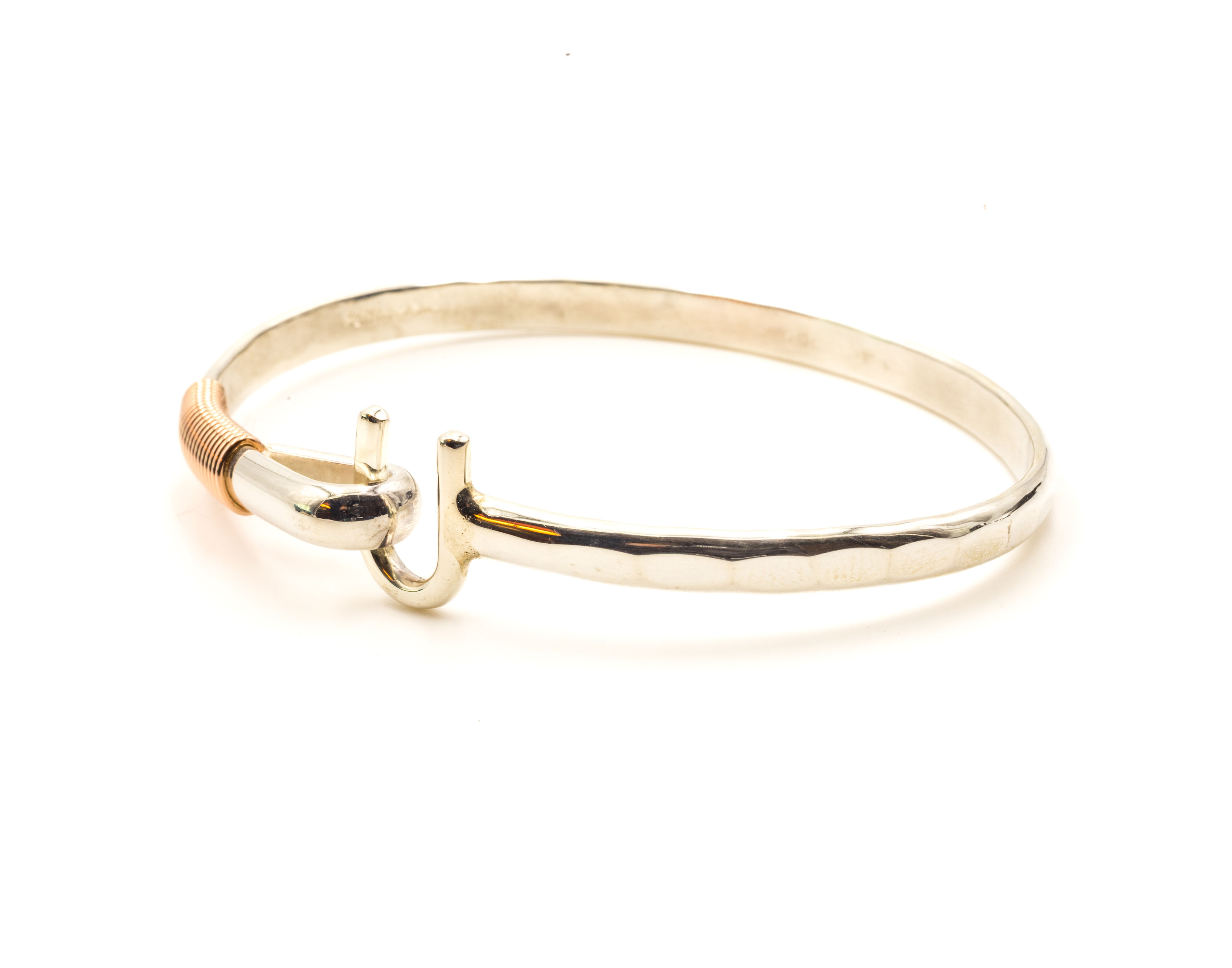 4mm 14K Gold Hook Bracelet  St. John Bracelet Company - Hook