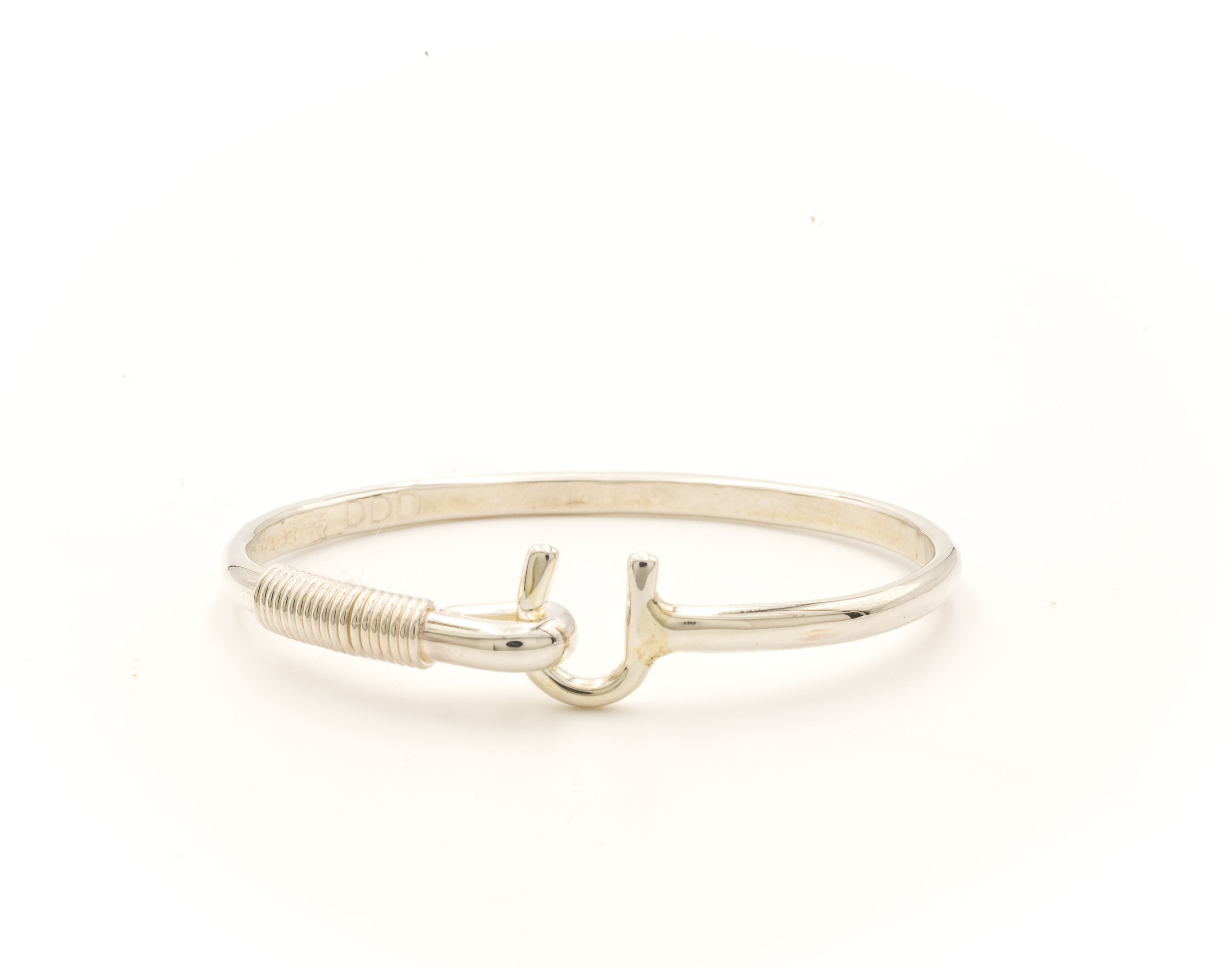 St. Croix Hook Bracelet, Youth, Silver, 3mm - Sonya Ltd