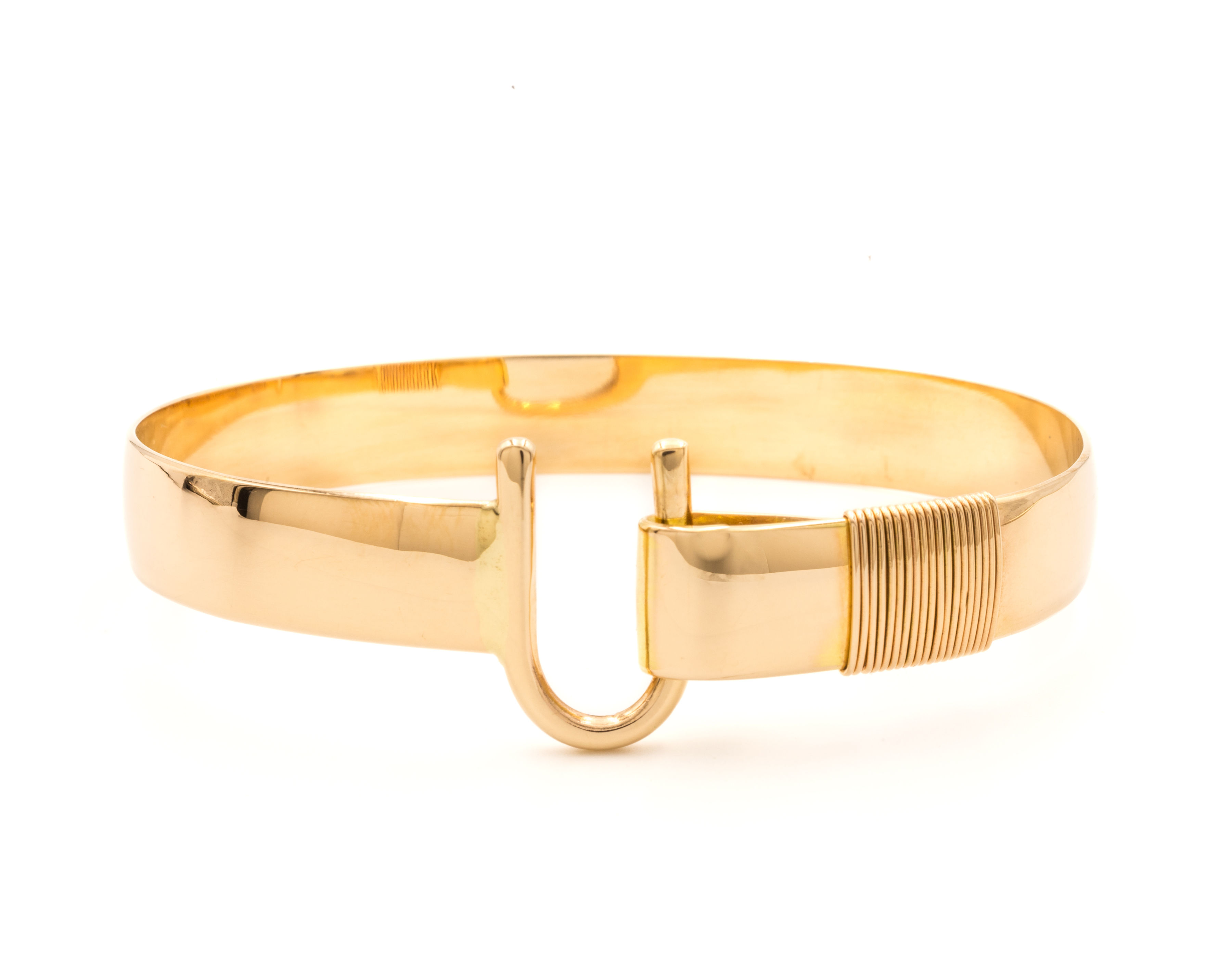 St.Croix Hook Bracelet 14K, 10mm - Sonya Ltd