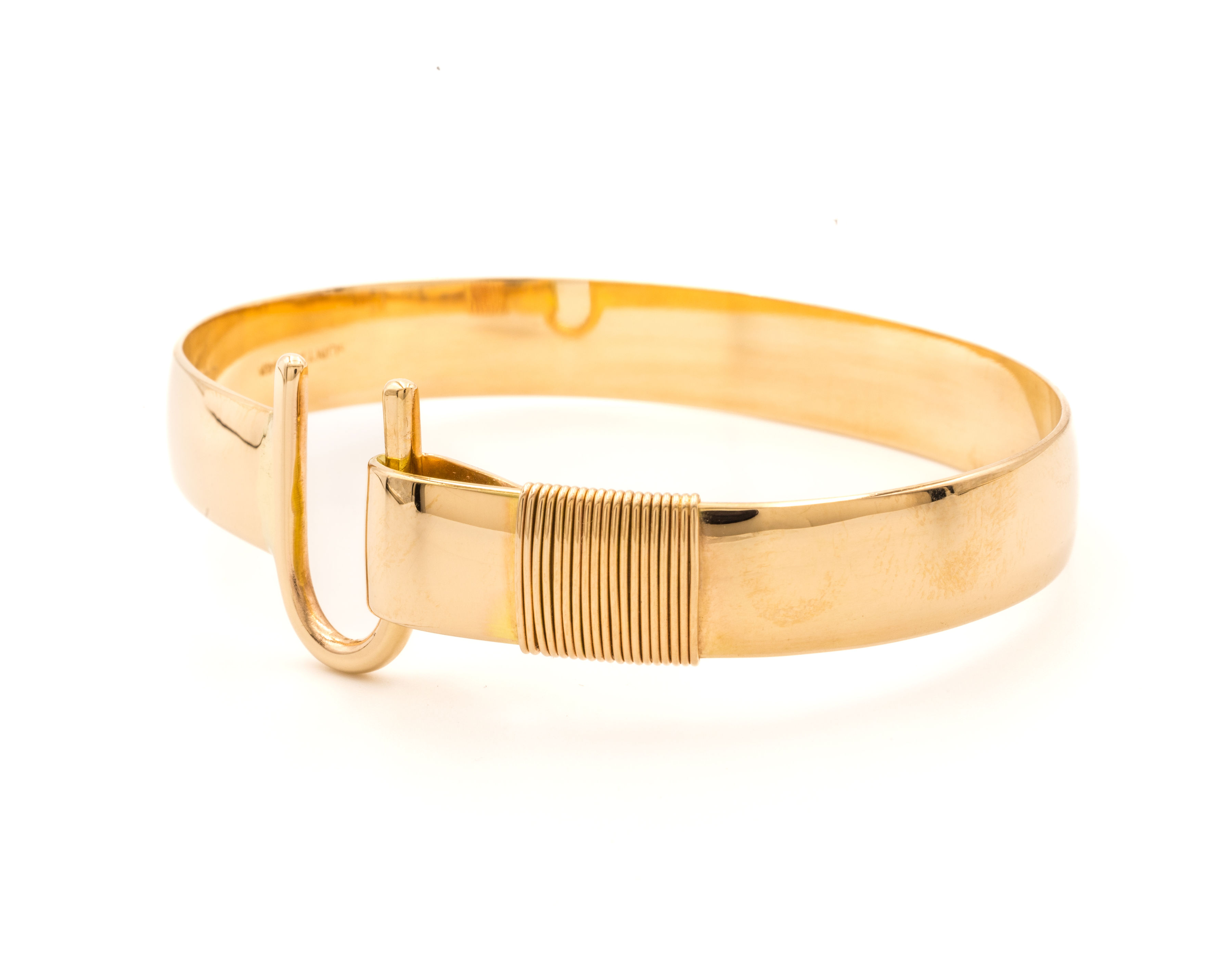 St.Croix Hook Bracelet 14K, 10mm - Sonya Ltd