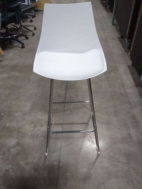 White Bar stools