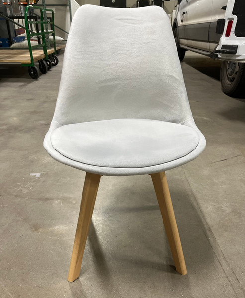 Light gray dinning chair