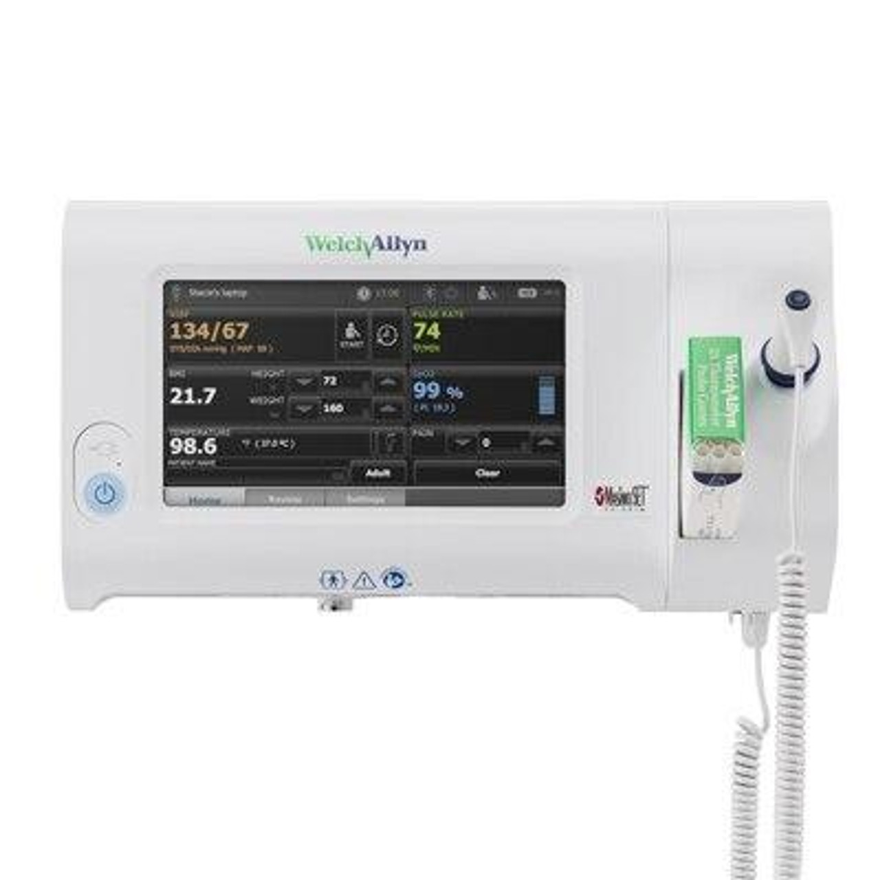 Monitor Plus Allyn Thermometer Welch Spot - Connex D Nonin SpO2 SureTemp With SureBP