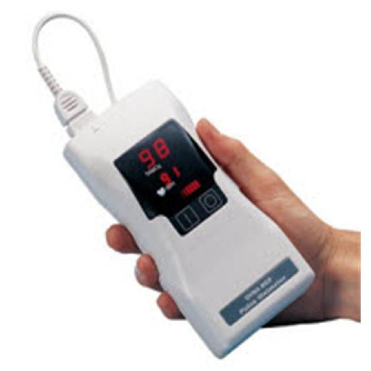 Close Up Handheld Pulse Oximeter Medical Instruments Used To Monitoring  Blood Oxygen in Patients in Emergency Room in Hospital. Stock Image - Image  of watch, blood: 203846429