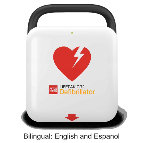 Physio-Control-LIFEPAK-CR2-bilingual-English-Spanish-Wi-Fi-Connected-AED