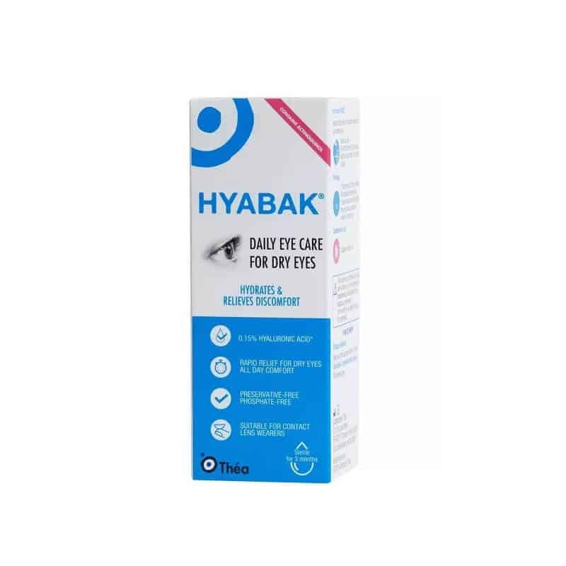 Hyabak Dry Eye Drops 10ml
