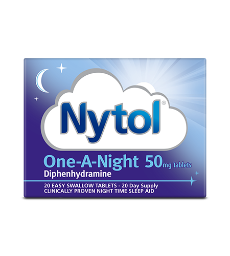Nytol OneANight Sleep Aid Tablets 20s Well Pharmacy