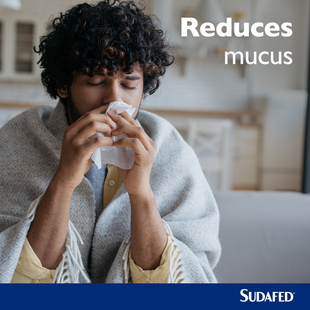 Sudafed Mucus Relief Triple Action Cold & Flu Tablets 16 Tablets