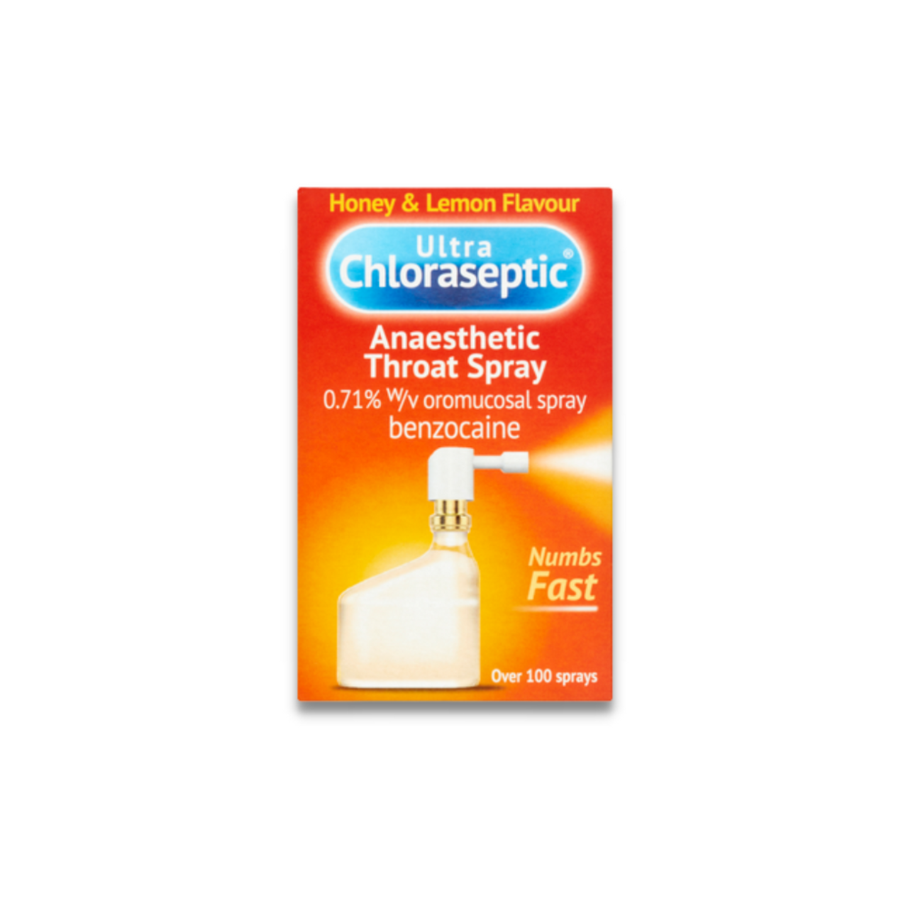 Ultra Chloraseptic Sore Throat Spray Honey And Lemon 15ml