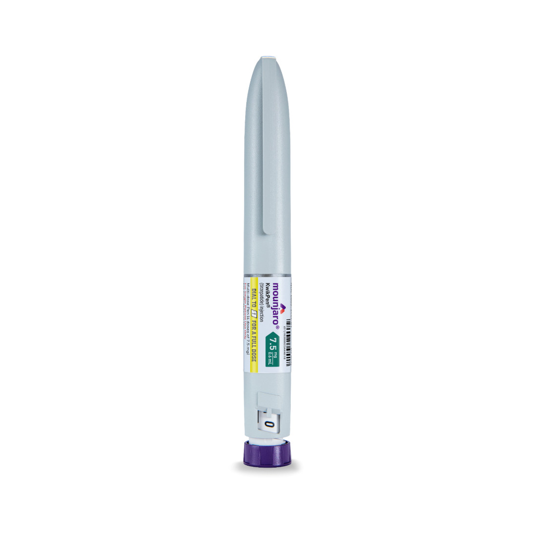 tirzepatide 7.5 mg/0.5 ml pen injector Zepbound injection (single-dose pen) Images 1) receptor agonist Zepbound Vials Online | Zepbound