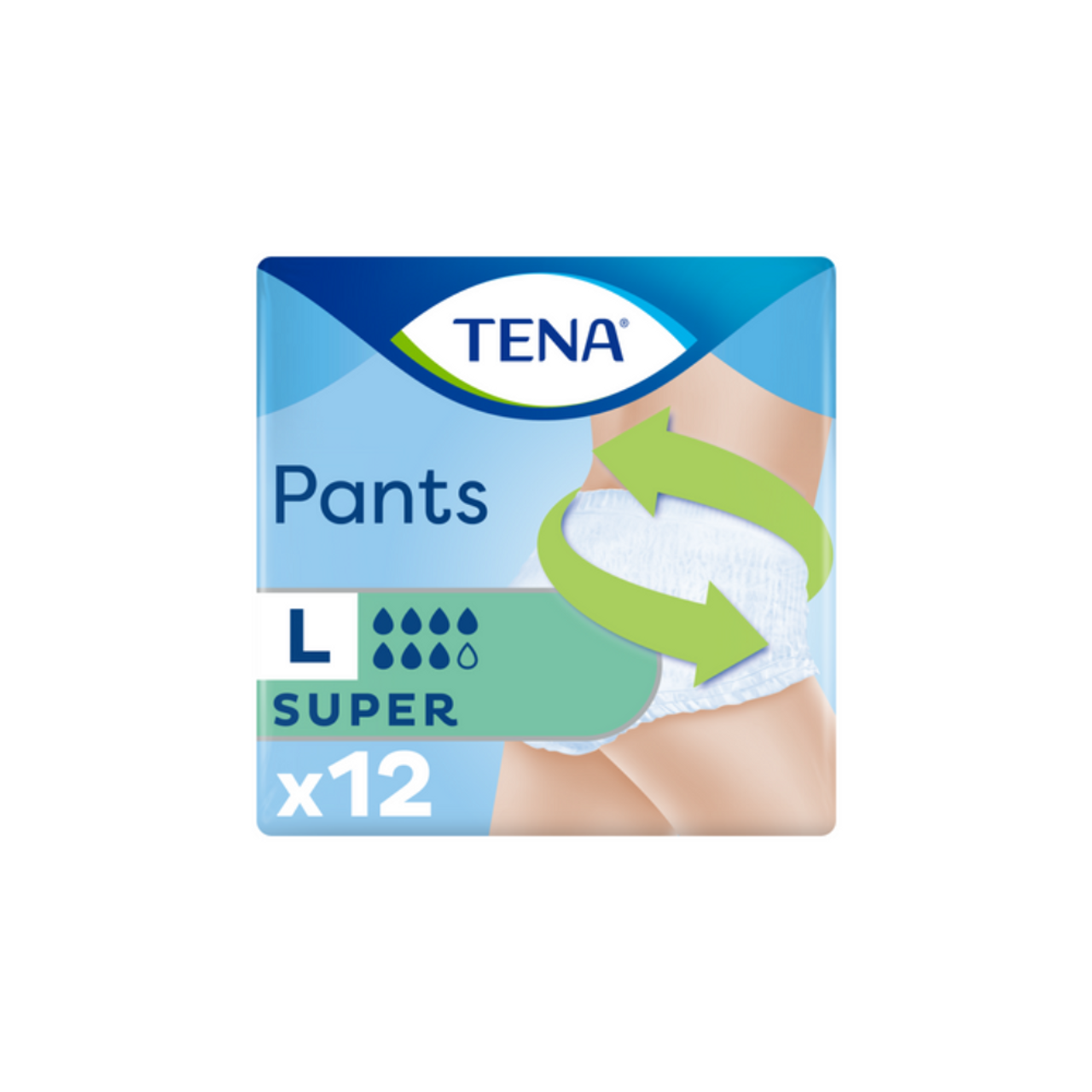 TENA Incontinence Pants Super Large Size 12 pack