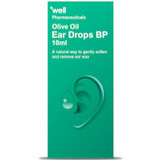 Well Pharmaceuticals Olive Oil Ear Drops BP 10ml