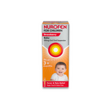 Nurofen for Children Strawberry Baby Oral Suspension Strawberry Flavour 100ml