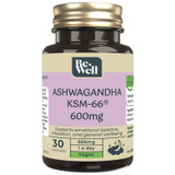 Be Well Ashwagandha KSM-66 600mg Capsules 30s