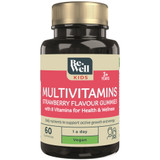 Be Well Kids Multivitamin Strawberry Flavour Gummies 60s
