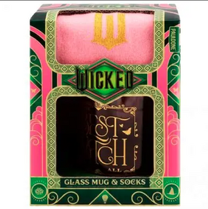 Wicked Glass Mug and Socks 1 - Glinda