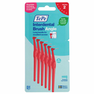 TePe Interdental Brush Angle Red Size 2