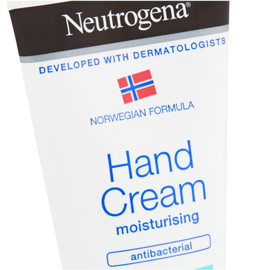 Neutrogena Norwegian Formula Antibacterial Hand Cream.