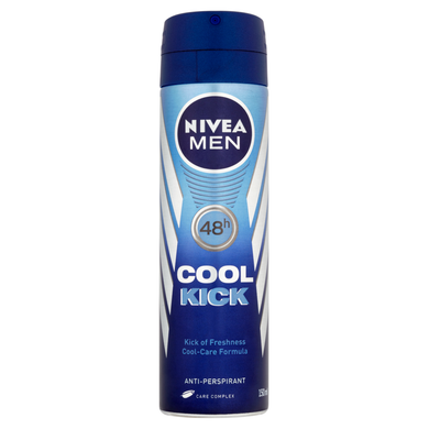 Nivea For Men Cool Kick Anti-Perspirant Spray 150ml