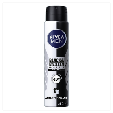 Nivea Men Invisible Black and White Anti-Perspirant 250ml