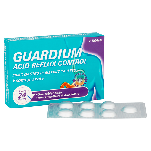 Guardium Acid Reflux Control Gastro Resistant Tablets x7