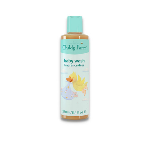 Childs Farm Baby Wash Fragrance Free 250ml