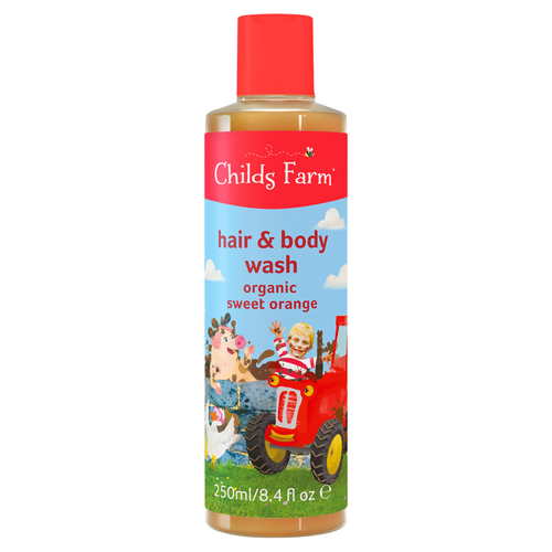 Childs Farm Hair & body wash organic sweet orange  250ml