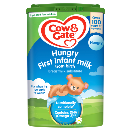 Cow & Gate Hungry First Infant Milk from Birth 800g