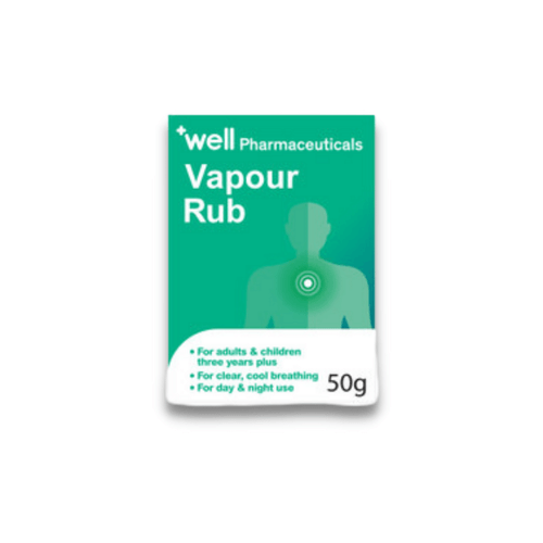 Well Pharmaceuticals Vapour Rub 50g