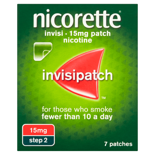 Nicorette Invisi-Patch 15mg 7s