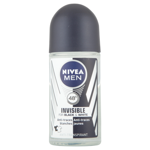 Nivea For Men Invisible Black & White Power Roll On 50ml