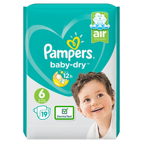 Pampers Baby Dry Extra Large 6