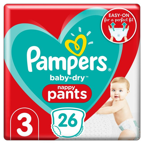 Pampers Baby Dry Midi 3 x 26