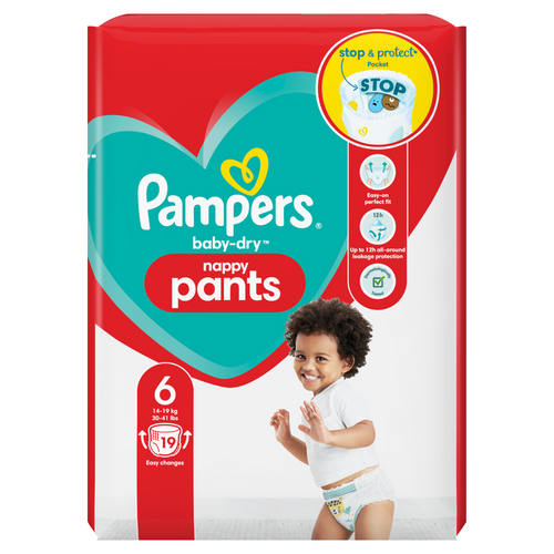 Pampers Baby Dry Pants Size 6
