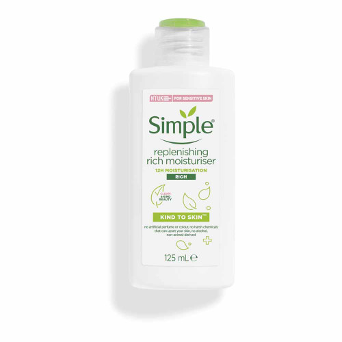 Simple Replenishing Rich Moisturising Lotion 125ml