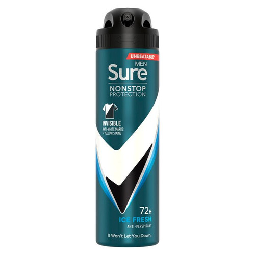 Sure For Men Antiperspirant Invisible Ice 150ml