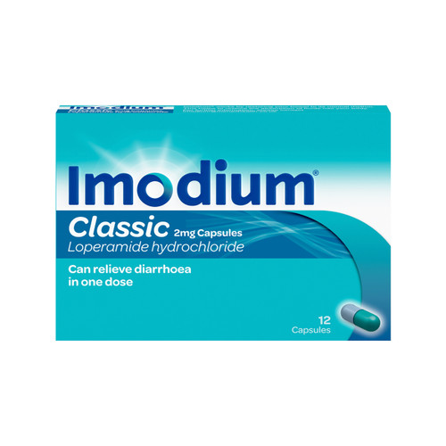 Imodium Classic 2mg Capsules 12s