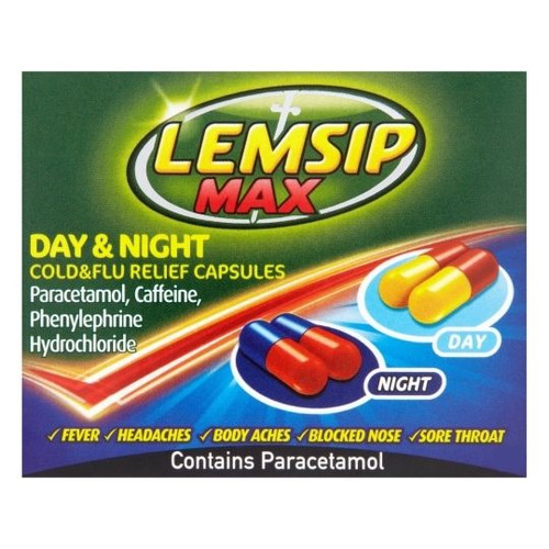 Lemsip Max Day & Night Capsules 24s